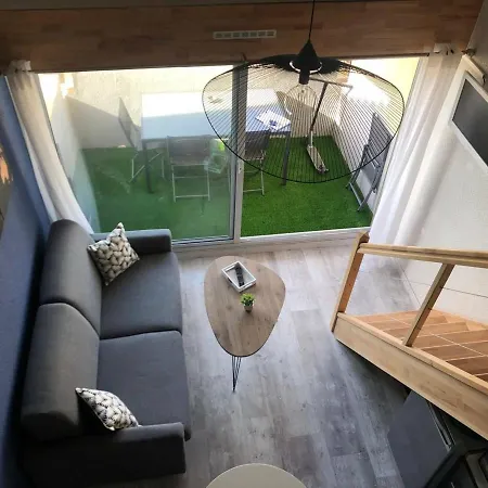 Apartamento T2 Mezzanine 4 Pers, Vue Mer, Parking, Barcares - Fr-1-81-538 *
