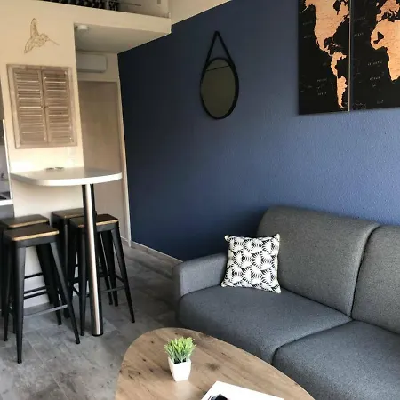 T2 Mezzanine 4 Pers, Vue Mer, Parking, Barcares - Fr-1-81-538 Apartamento *