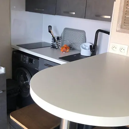 Apartamento T2 Mezzanine 4 Pers, Vue Mer, Parking, Barcares - Fr-1-81-538 *